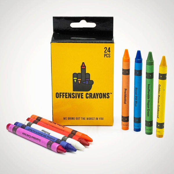 Bored at home? Color with Offensive Crayons, and help buy