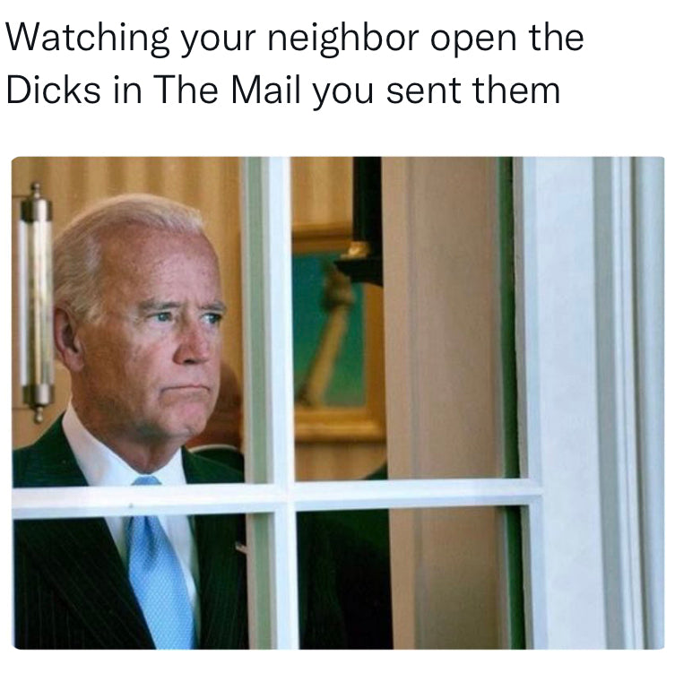 Joe Biden Sends Dicks in The Mail!