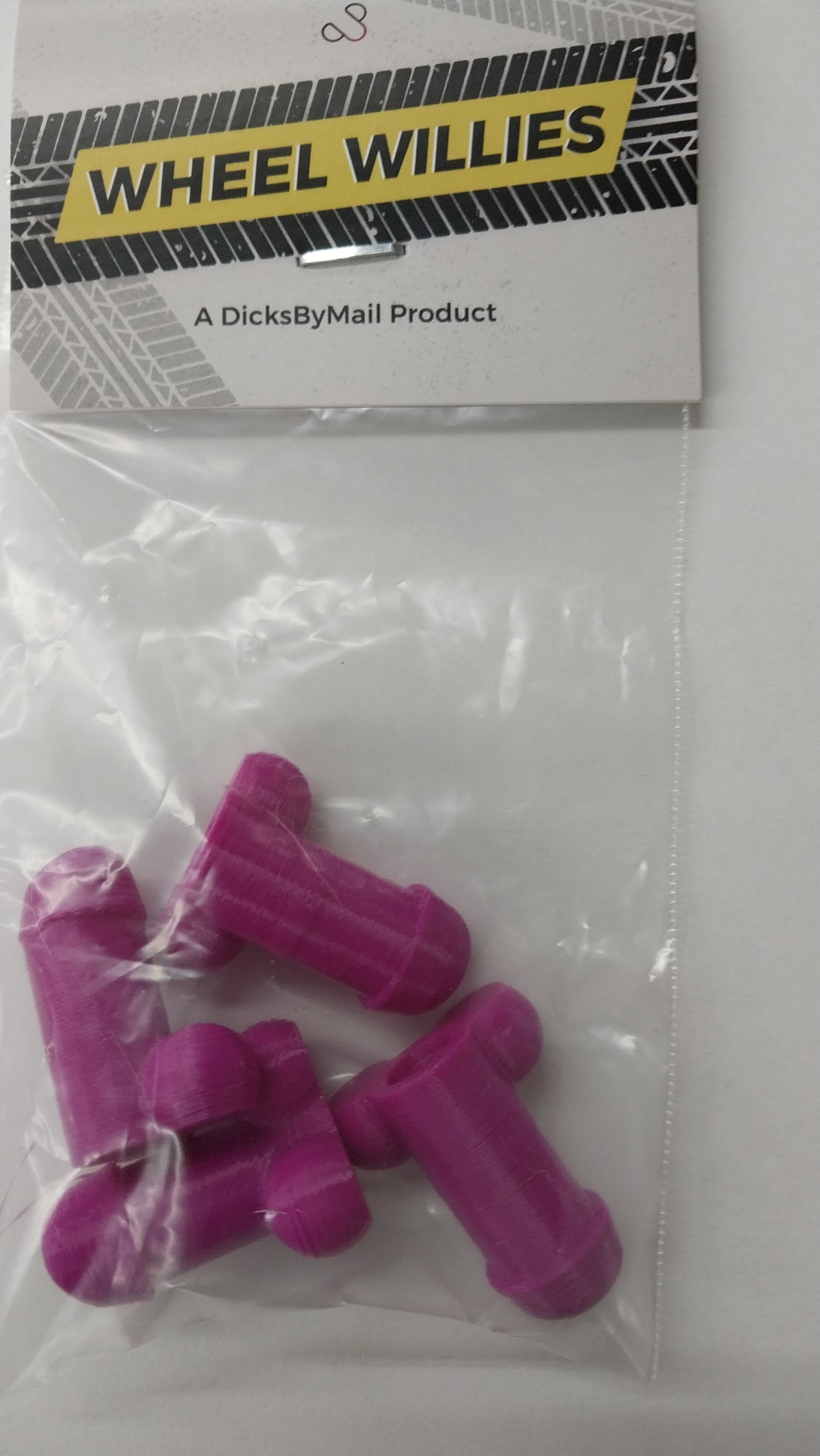 Wheel Willies - Hilarious Weiner Valve Caps