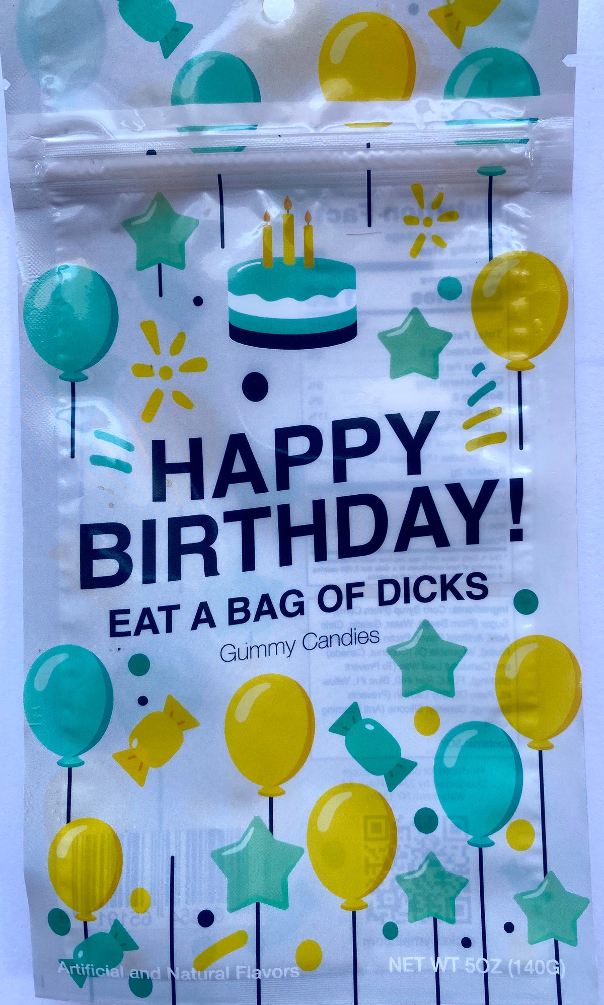 Happy Birthday Bag of Dicks