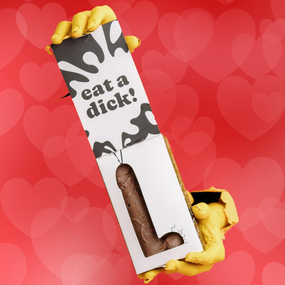 Bach Sh*t Crazy - Bachelorette Chocolate Dick Box - Dicks By Mail - Anonymously mail a bag of dicks