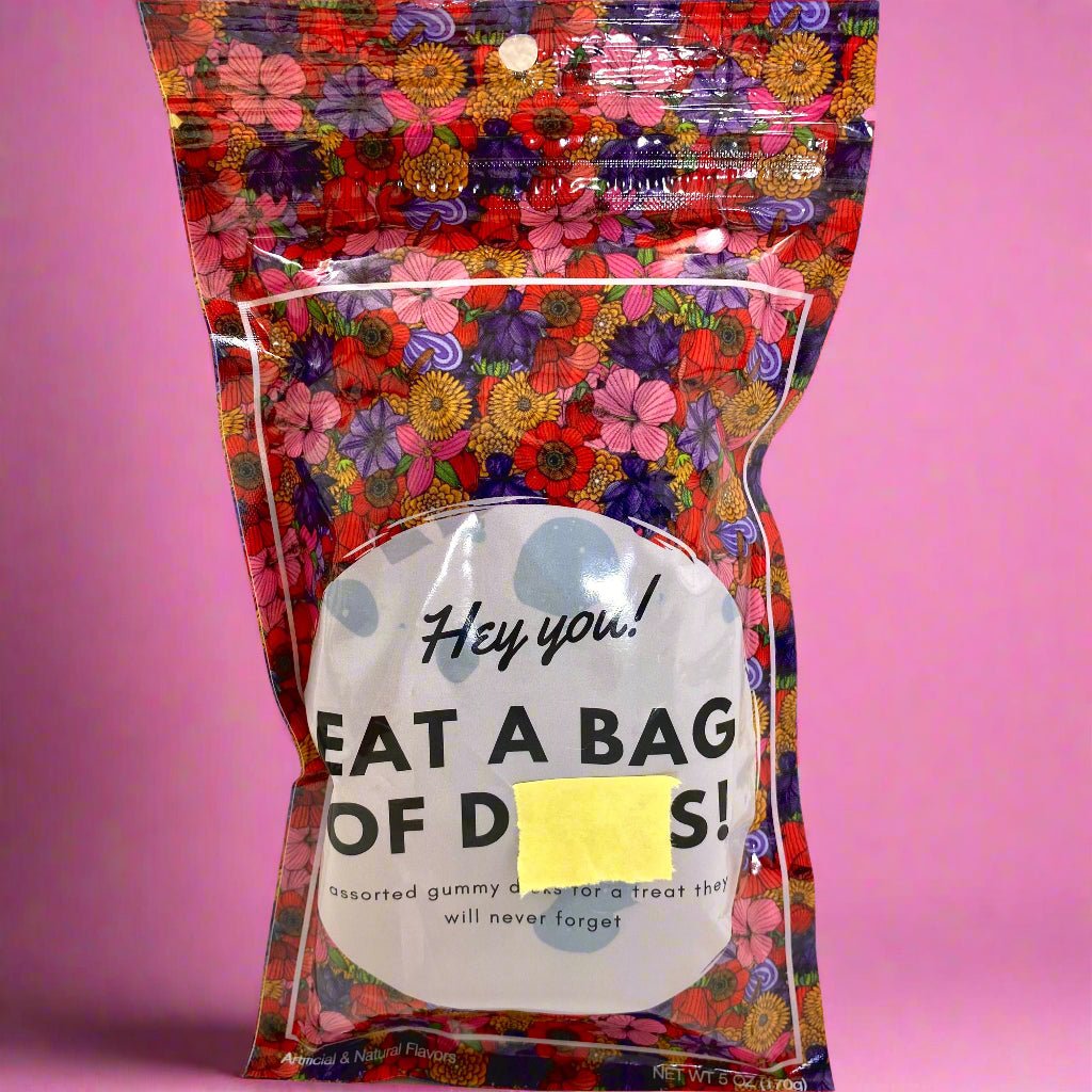 Bag Of Gummy Candy D's - Dicks By Mail - Anonymously mail a bag of dicks