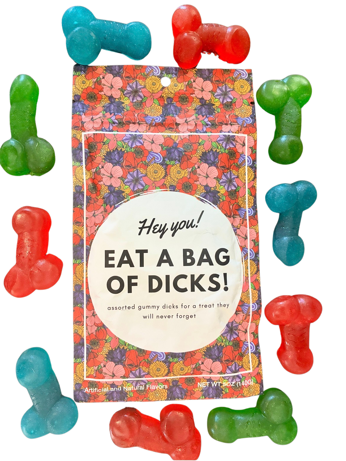 Bag Of Gummy Dicks - Dicks By Mail - Anonymously mail a bag of dicks