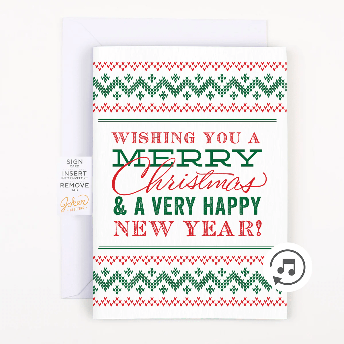 Christmas + New Year Glitter Card - Dicks By Mail - Anonymously mail a bag of dicks