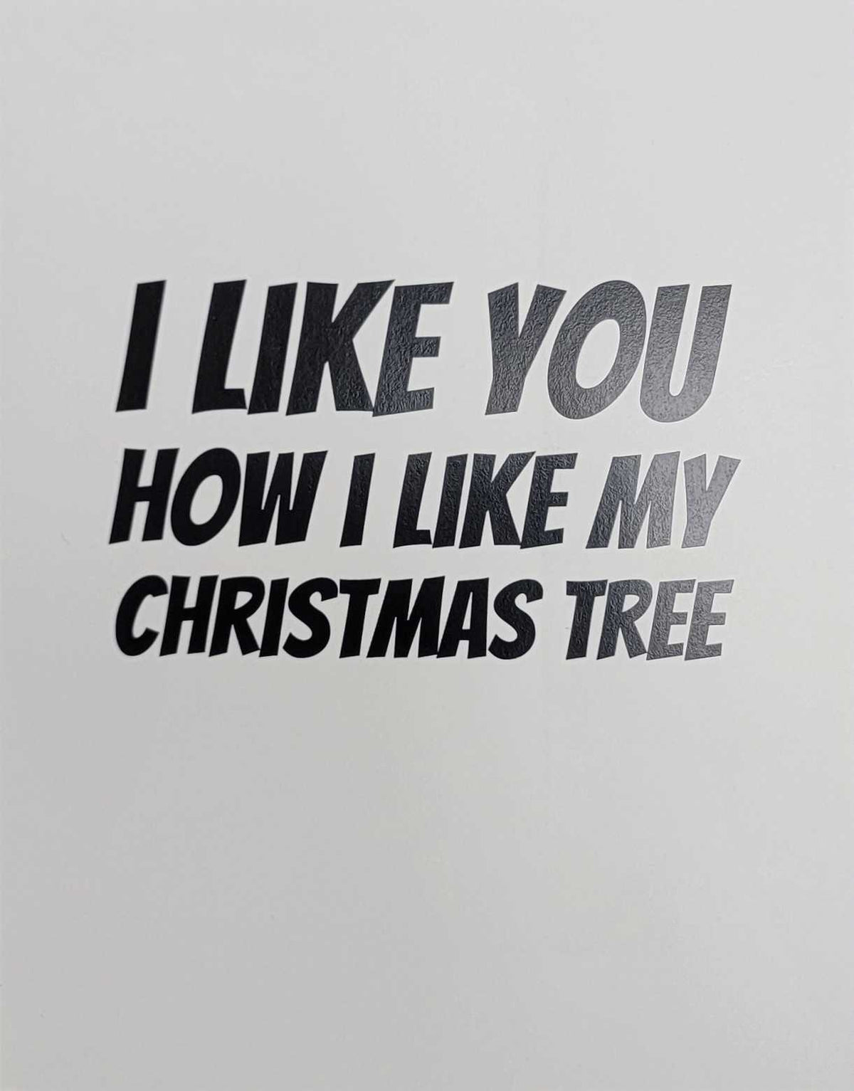 Christmas Tree Card - Dicks By Mail - Anonymously mail a bag of dicks