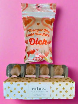 Eat Ass Chocolate + I Thought You Could Use Some Dick Gummies - Dicks By Mail - Anonymously mail a bag of dicks