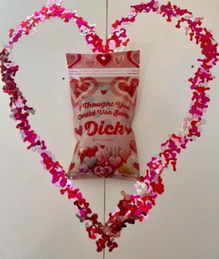 Eat Ass Chocolate + Moaning Sex Noises Card + I Thought You Could Use Some Dick Gummies - Dicks By Mail - Anonymously mail a bag of dicks