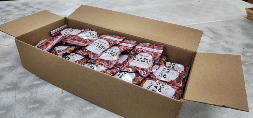 GIANT BOX OF DICKS! - Dicks By Mail - Anonymously mail a bag of dicks