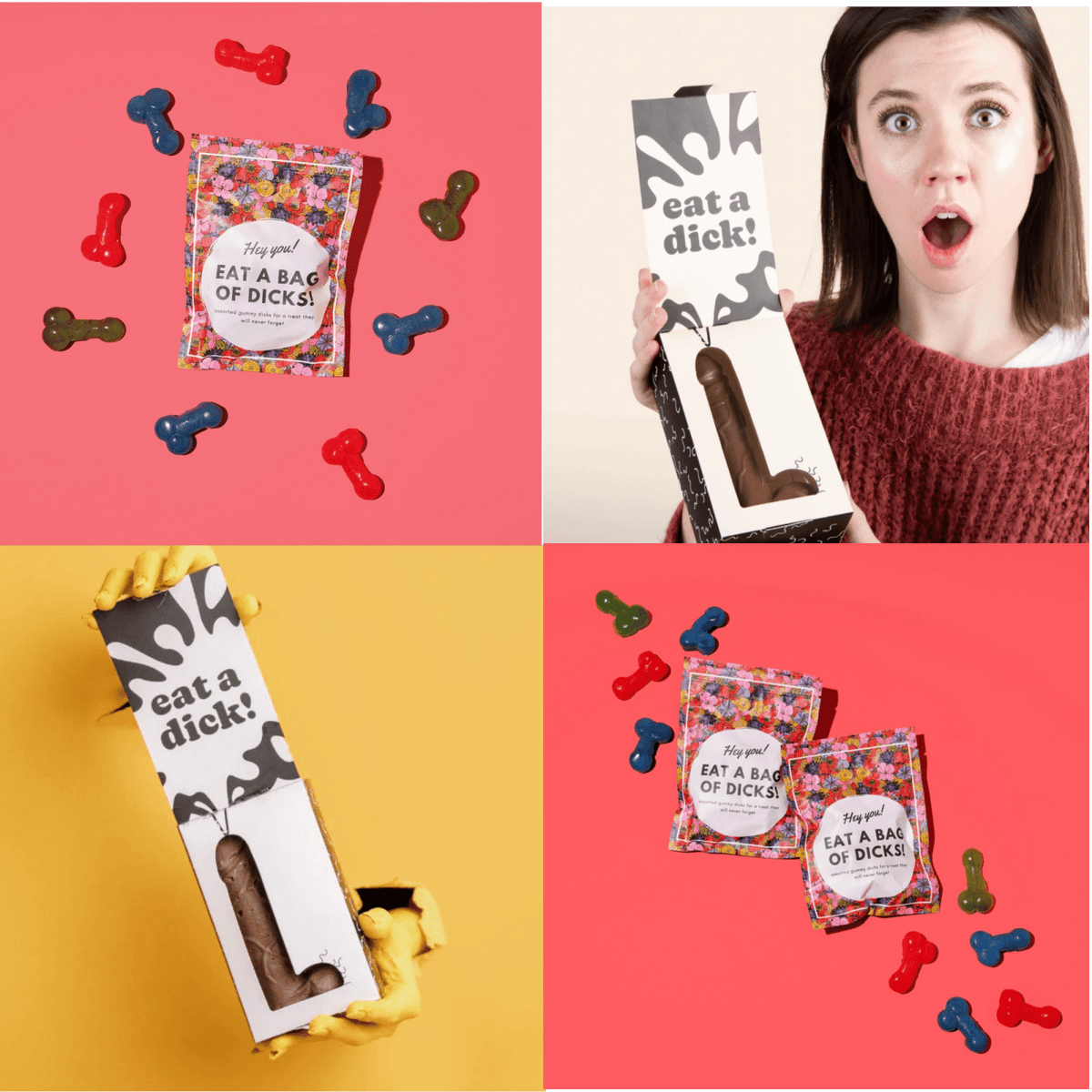 Gummy + Chocolate Bundle - Dicks By Mail - Anonymously mail a bag of dicks