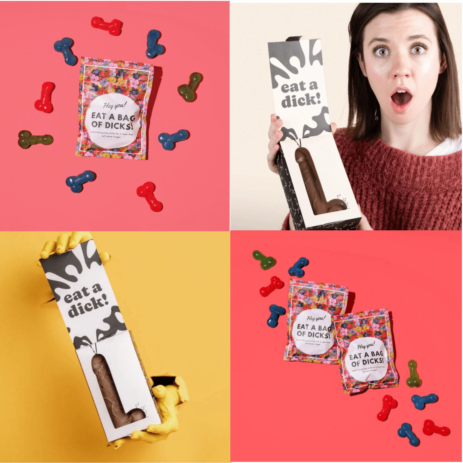 Gummy + Chocolate Bundle - Dicks By Mail - Anonymously mail a bag of dicks