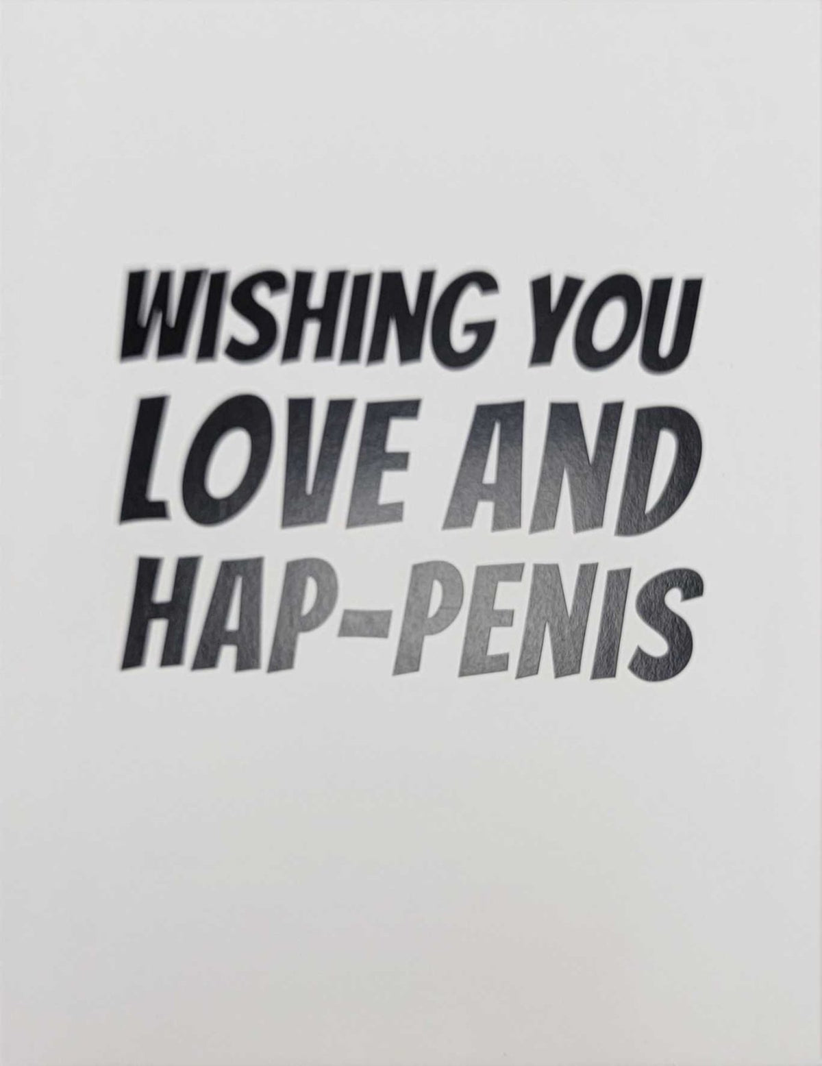 Hap - penis Card - Dicks By Mail - Anonymously mail a bag of dicks