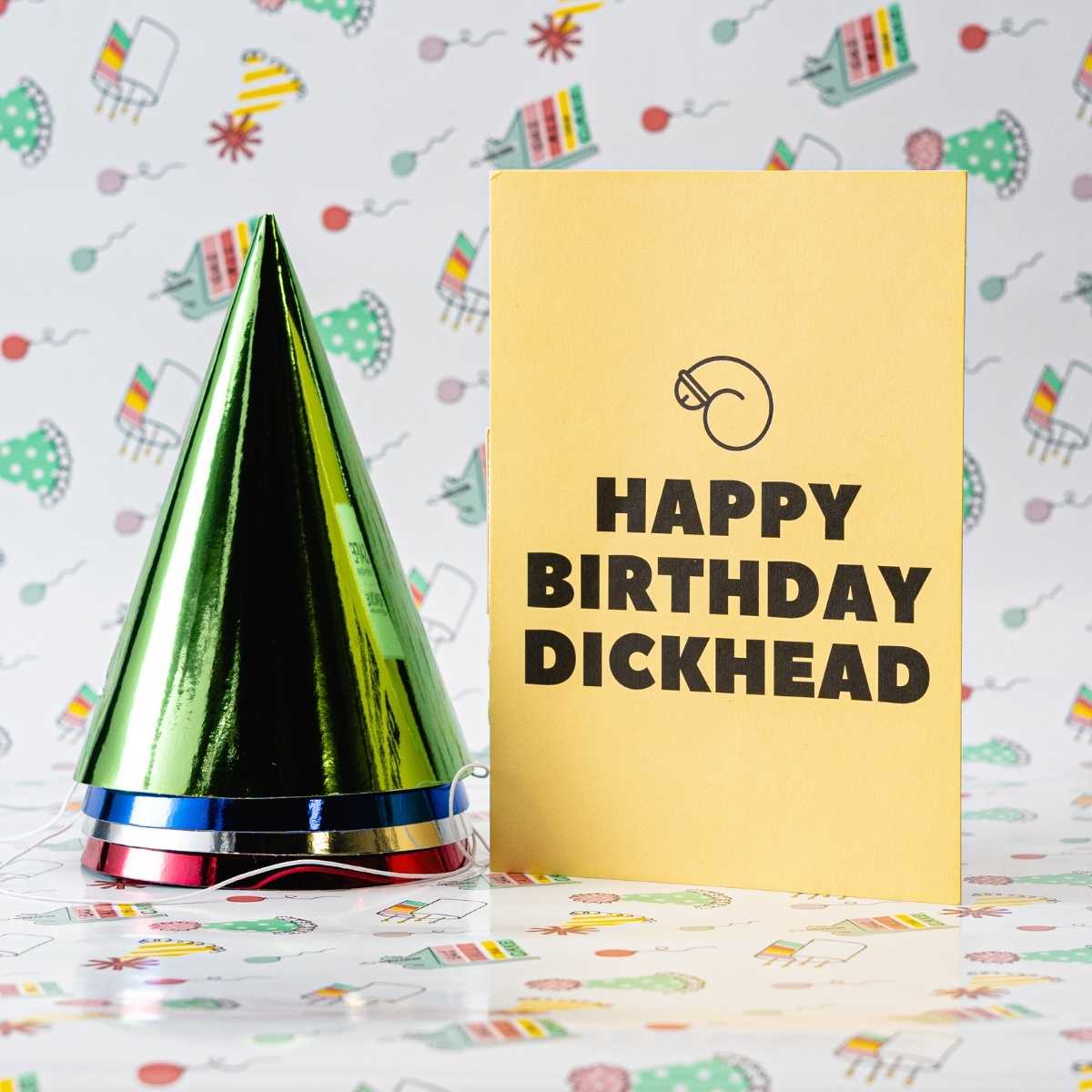 Happy Birthday D**khead! - Dicks By Mail - Anonymously mail a bag of dicks