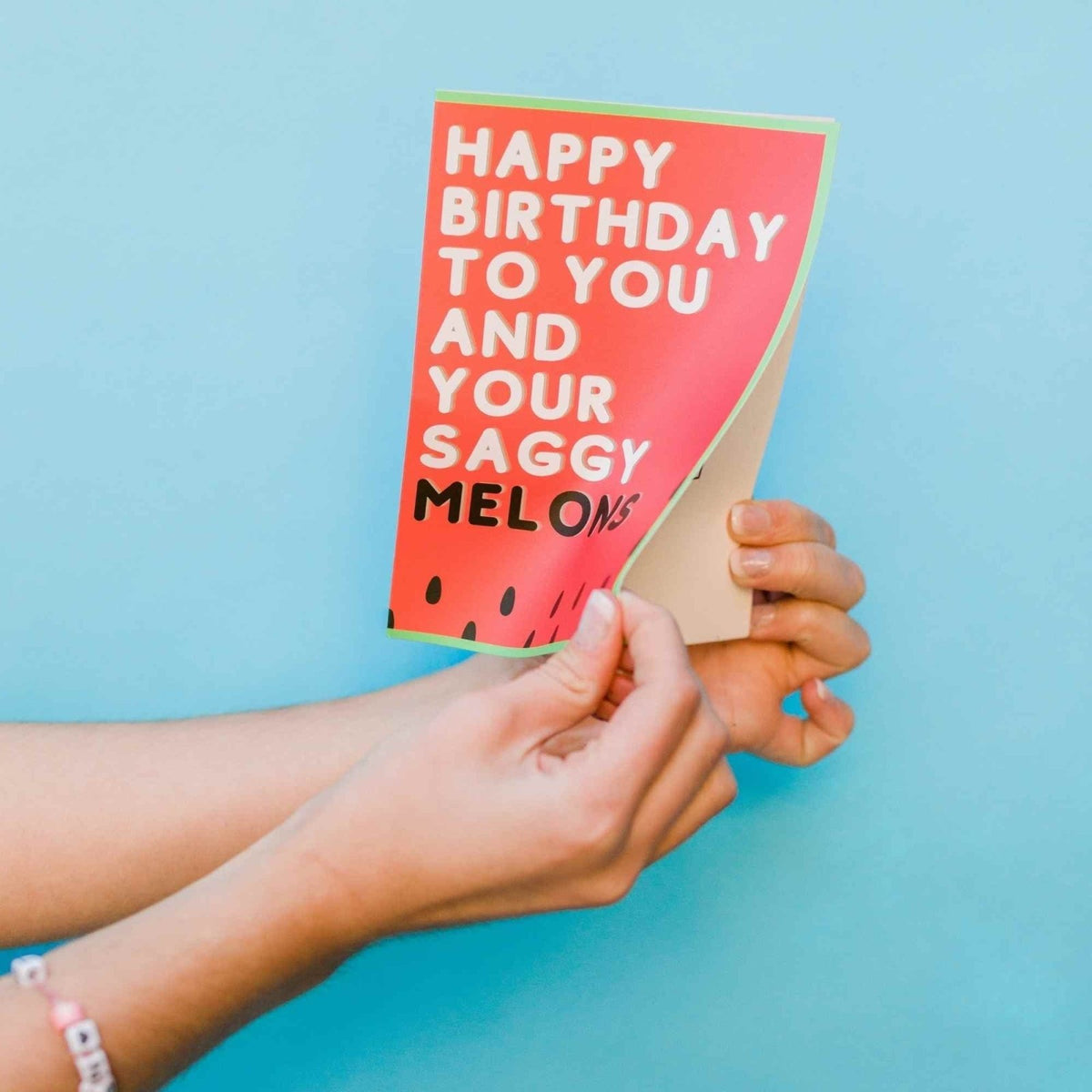 Happy Birthday to You and Your Saggy Melons! - Glitter Bomb Card - Dicks By Mail - Anonymously mail a bag of dicks
