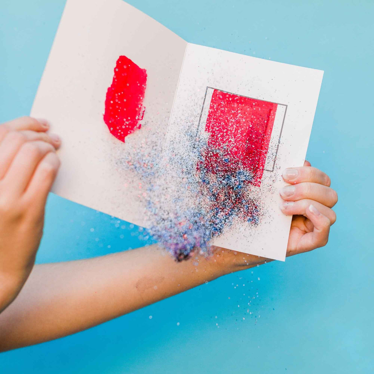 Big Birthday, Tiny Dick Glitter Bomb Card