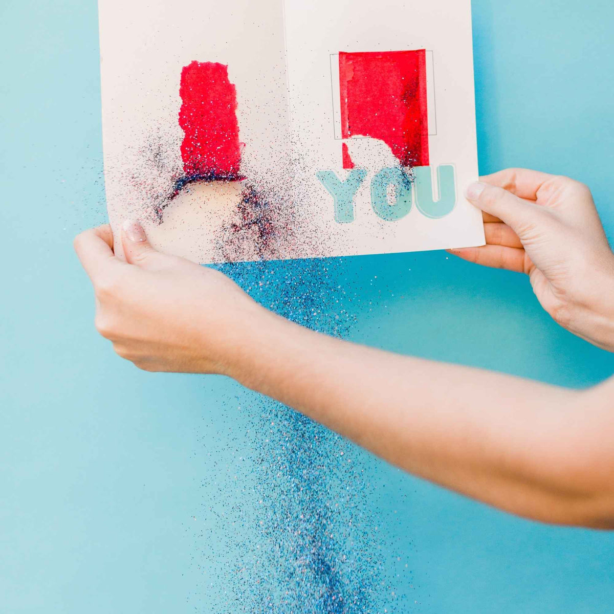Surprise, F*ck You! Glitter Bomb Card