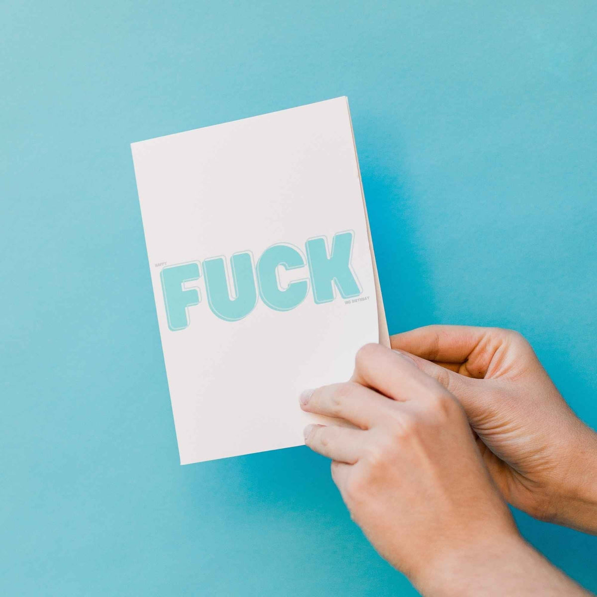 Surprise, F*ck You! Glitter Bomb Card