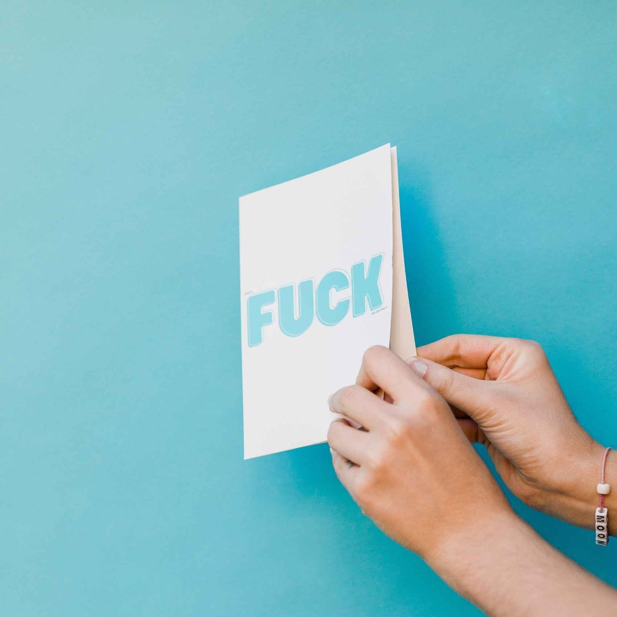 Surprise, F*ck You! Glitter Bomb Card
