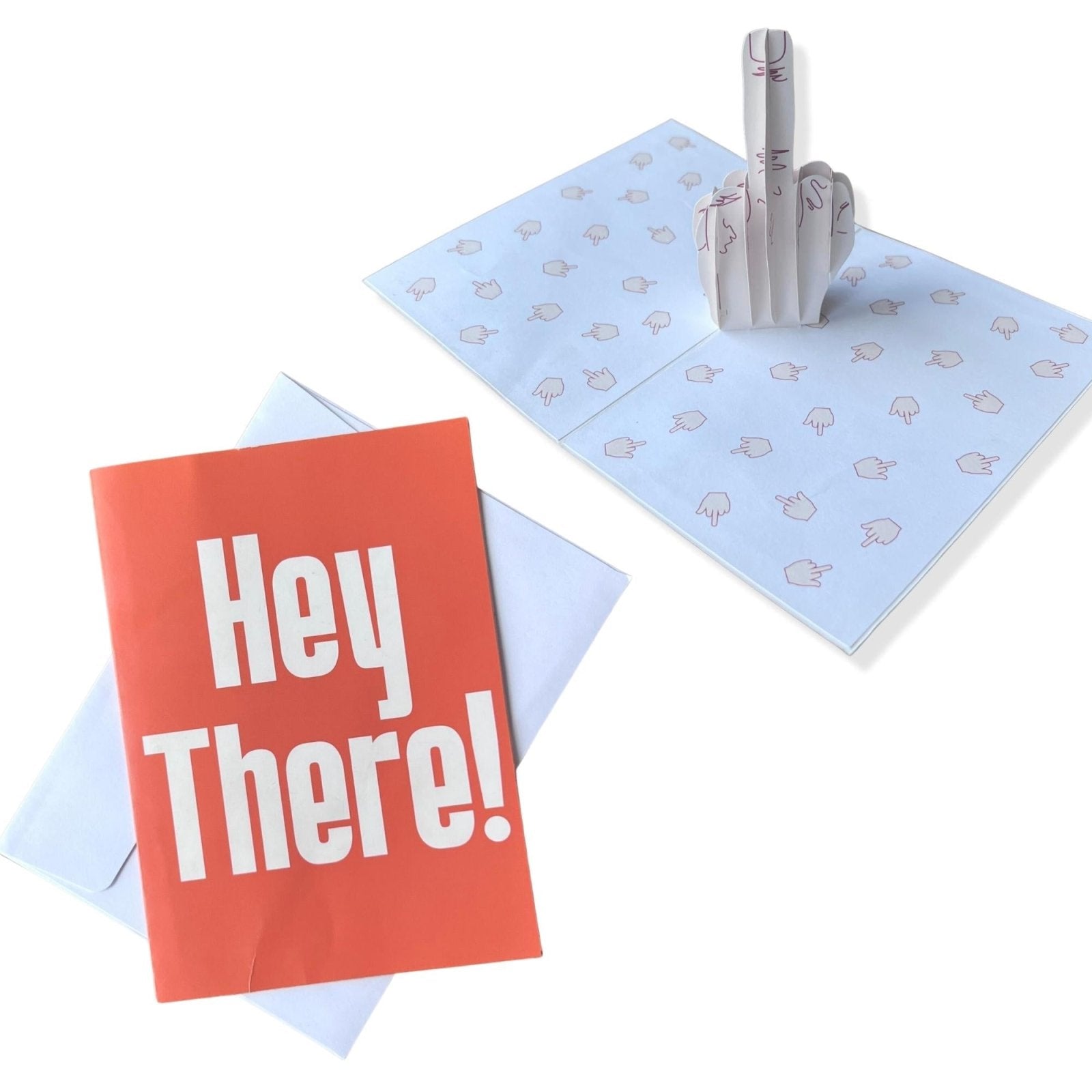 Hey There - Pop up Middle Finger Card - Dicks By Mail - Anonymously mail a bag of dicks