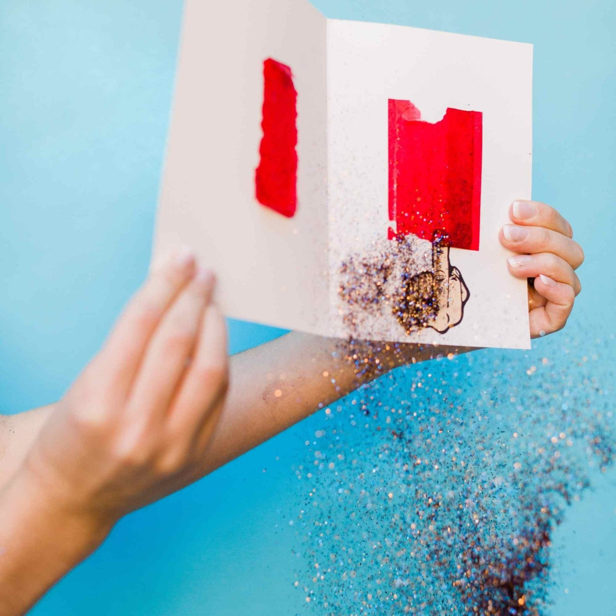 Just Because - Glitter Bomb Card - Dicks By Mail - Anonymously mail a bag of dicks