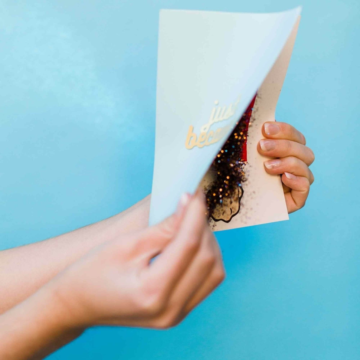 Just Because - Glitter Bomb Card - Dicks By Mail - Anonymously mail a bag of dicks
