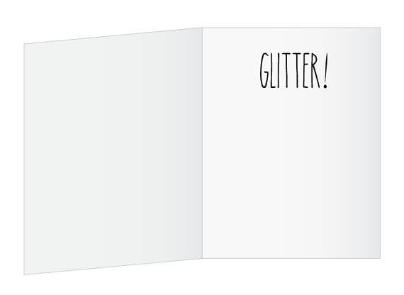 Let it Snow - Glitter Bomb Card - Dicks By Mail - Anonymously mail a bag of dicks