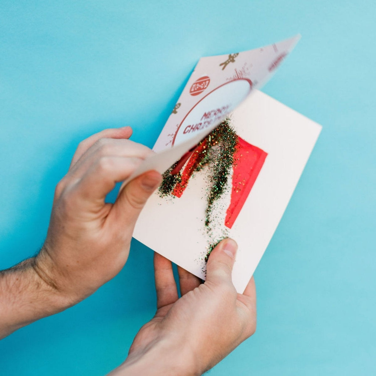 Merry Christmas - Glitter Bomb Card - Dicks By Mail - Anonymously mail a bag of dicks