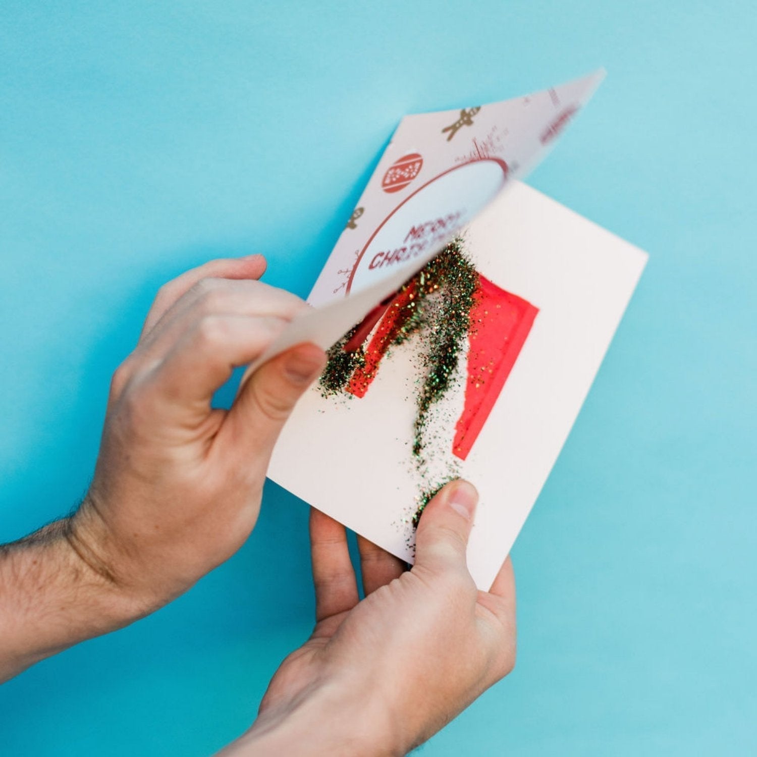 Merry Christmas - Glitter Bomb Card - Dicks By Mail - Anonymously mail a bag of dicks