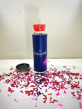 Spring Loaded Poop Emoji Glitter Cannon Prank - Dicks By Mail - Anonymously mail a bag of dicks