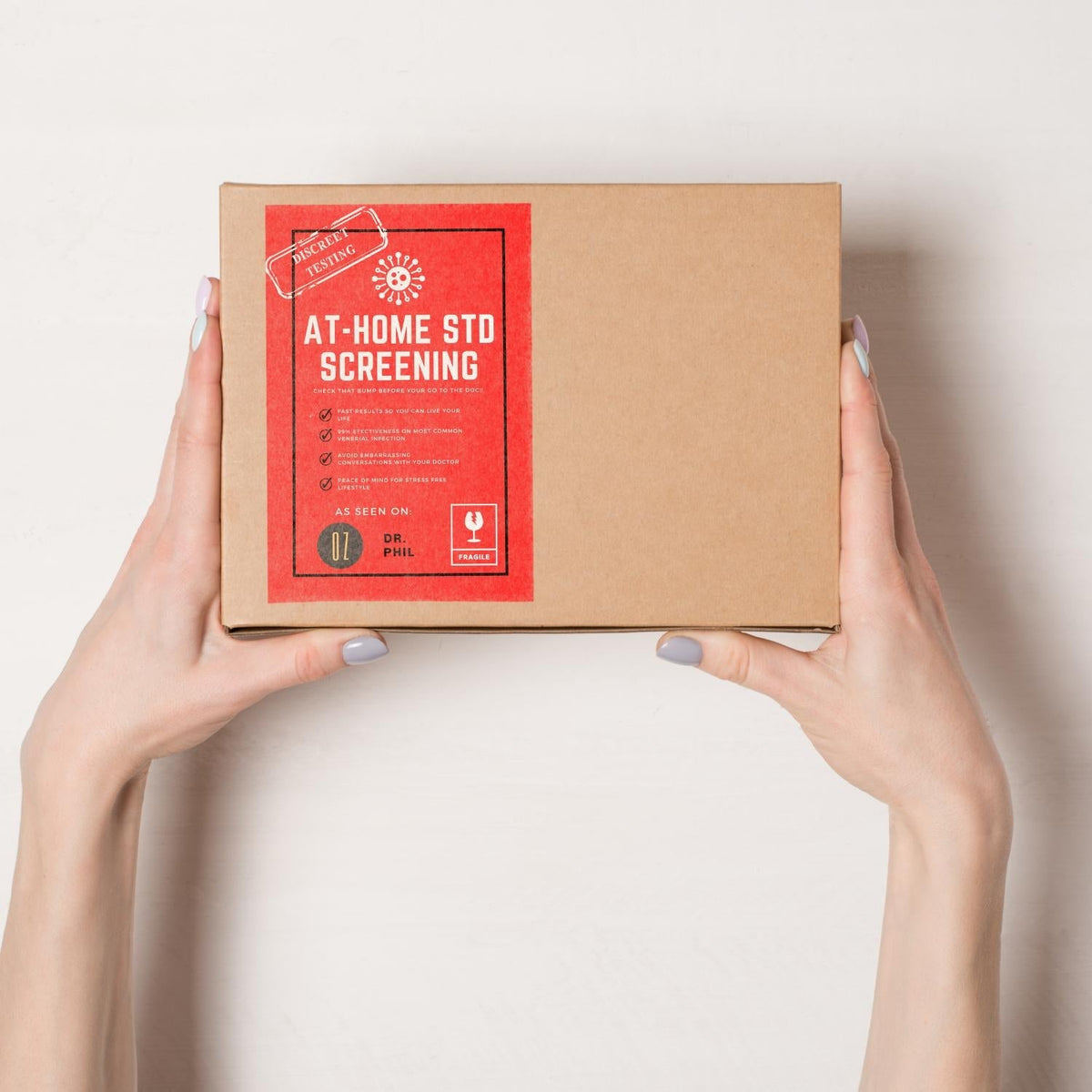 STD Testing Kit - Prank Package - Dicks By Mail - Anonymously mail a bag of dicks