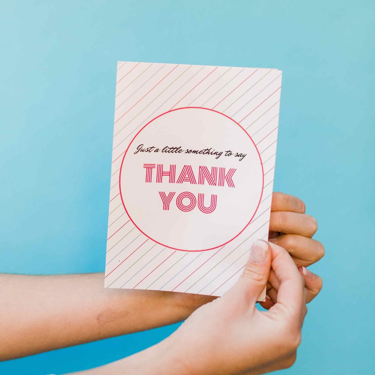 Thank You - Glitter Bomb Card