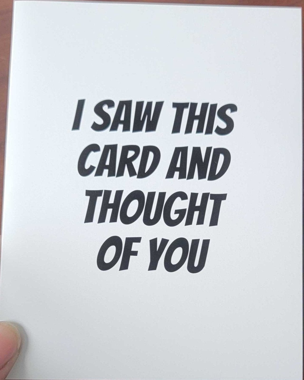 Thought Of You Card - Dicks By Mail - Anonymously mail a bag of dicks