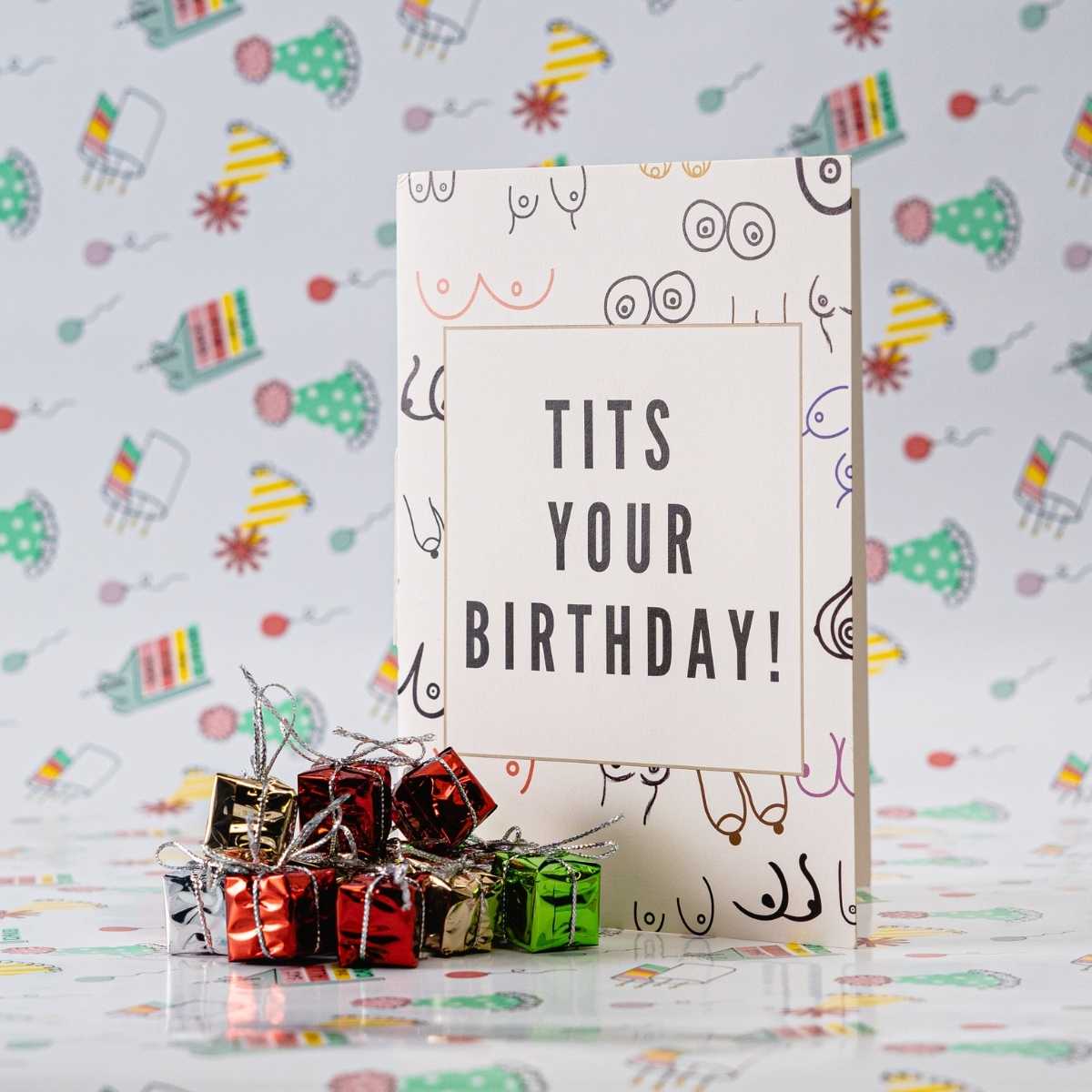 T*ts Your Birthday - Never Ending Birthday Card - Dicks By Mail - Anonymously mail a bag of dicks