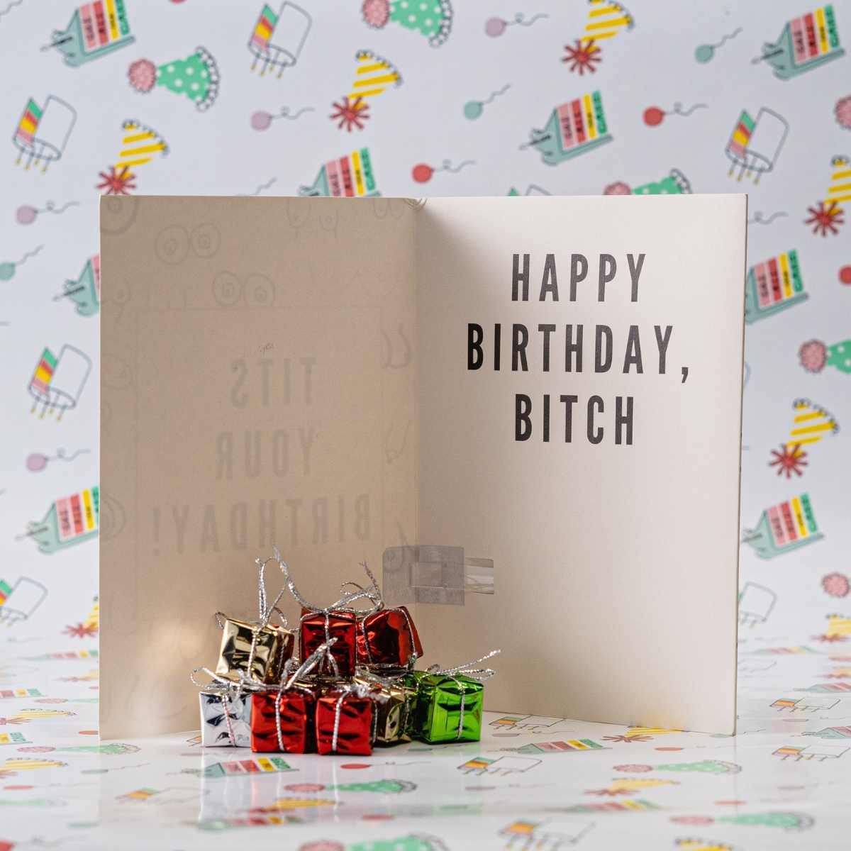 T*ts Your Birthday - Never Ending Birthday Card - Dicks By Mail - Anonymously mail a bag of dicks