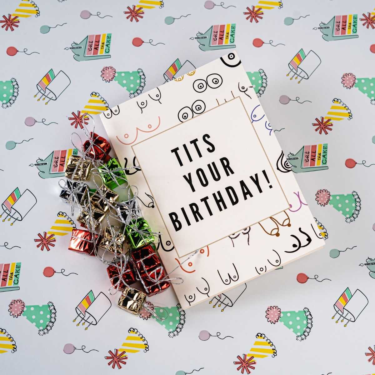 T*ts Your Birthday - Never Ending Birthday Card - Dicks By Mail - Anonymously mail a bag of dicks