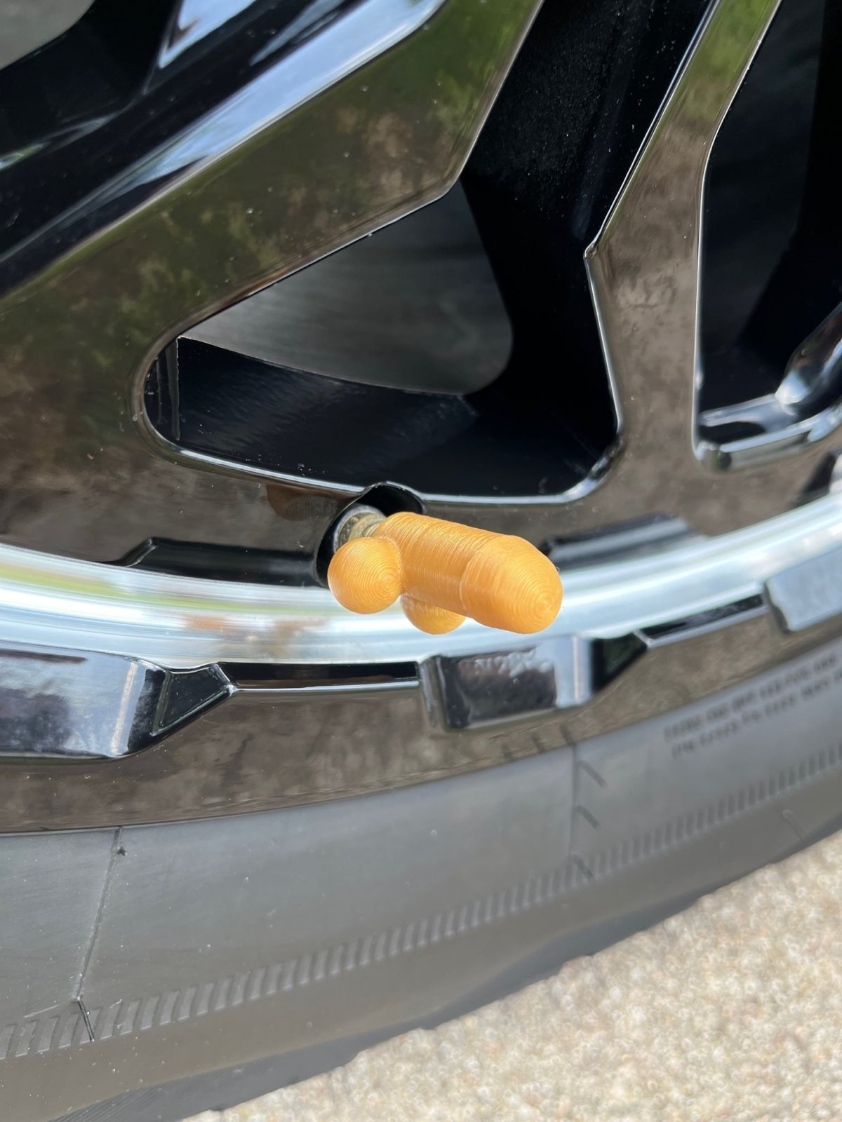 Wheel Willies - Hilarious Weiner Valve Caps - Dicks By Mail - Anonymously mail a bag of dicks