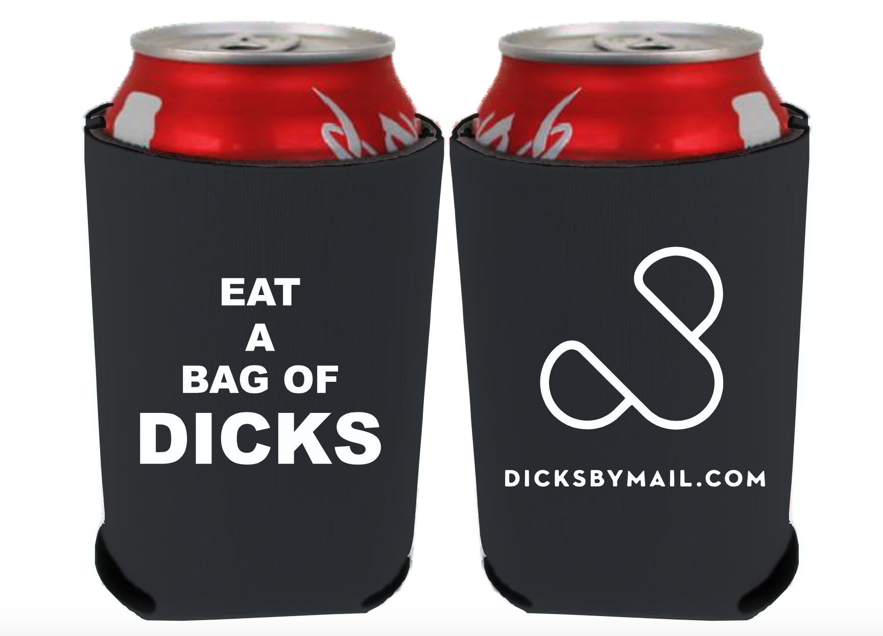 Eat a Bag of Dicks Can Coolers - Free Promo