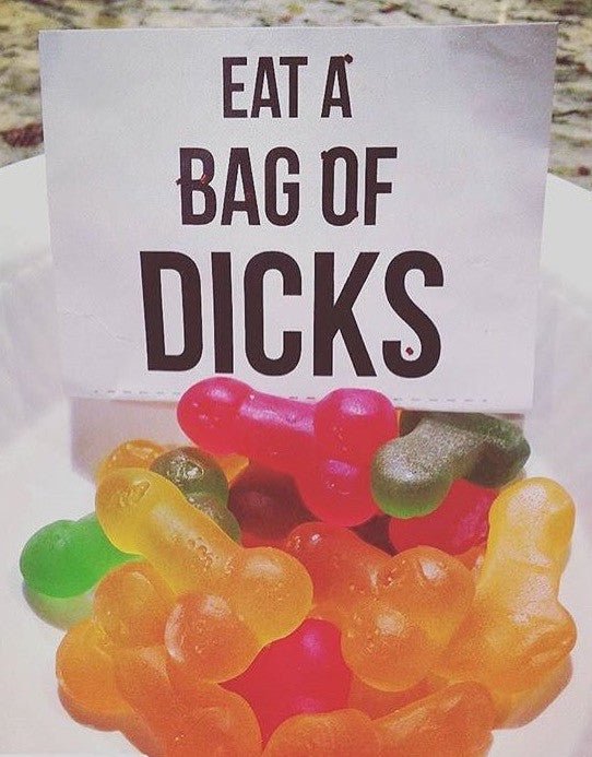 Bag of Glitter Dicks! - Dicks By Mail