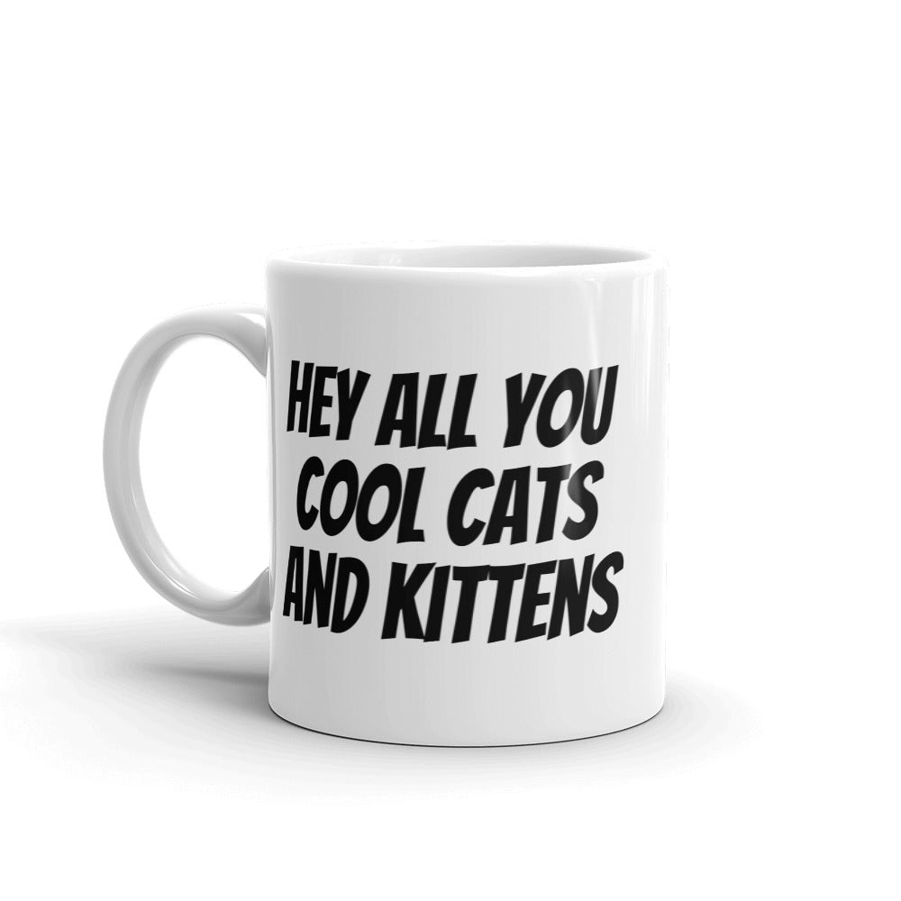 Cool Cats and Kittens Mug - Dicks By Mail - Anonymously mail a bag of dicks