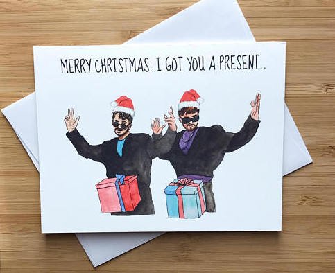 Dick in a Box Christmas Card - Dicks By Mail - Anonymously mail a bag of dicks