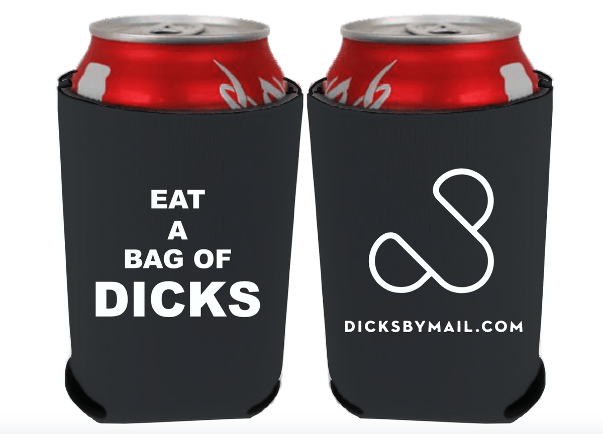 Eat a Bag of Dicks Can Coolers - Dicks By Mail - Anonymously mail a bag of dicks