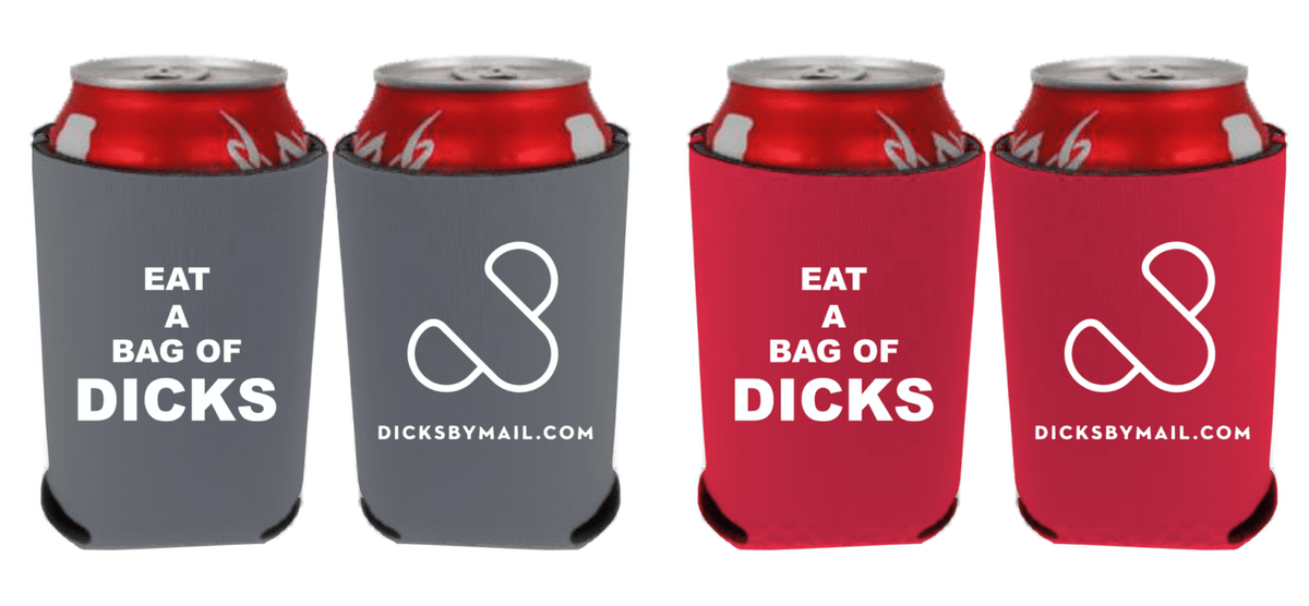 Eat a Bag of Dicks Can Coolers - Dicks By Mail - Anonymously mail a bag of dicks