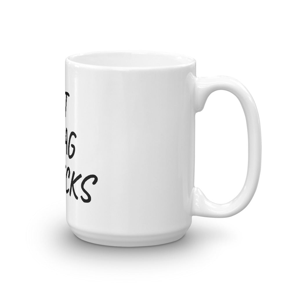 EAT A BAG OF DICKS MUG - Dicks By Mail - Anonymously mail a bag of dicks