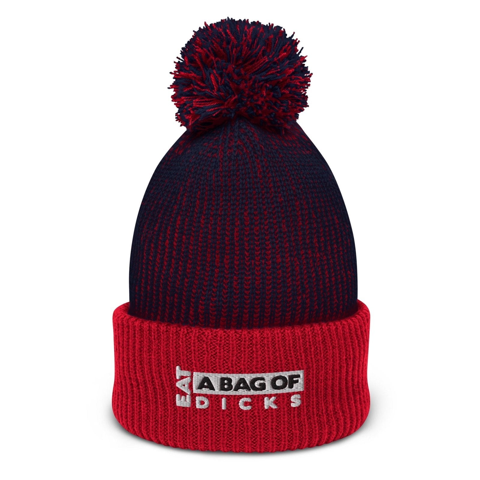 Eat a Bag of Dicks - Pom - Pom Beanie - Dicks By Mail - Anonymously mail a bag of dicks