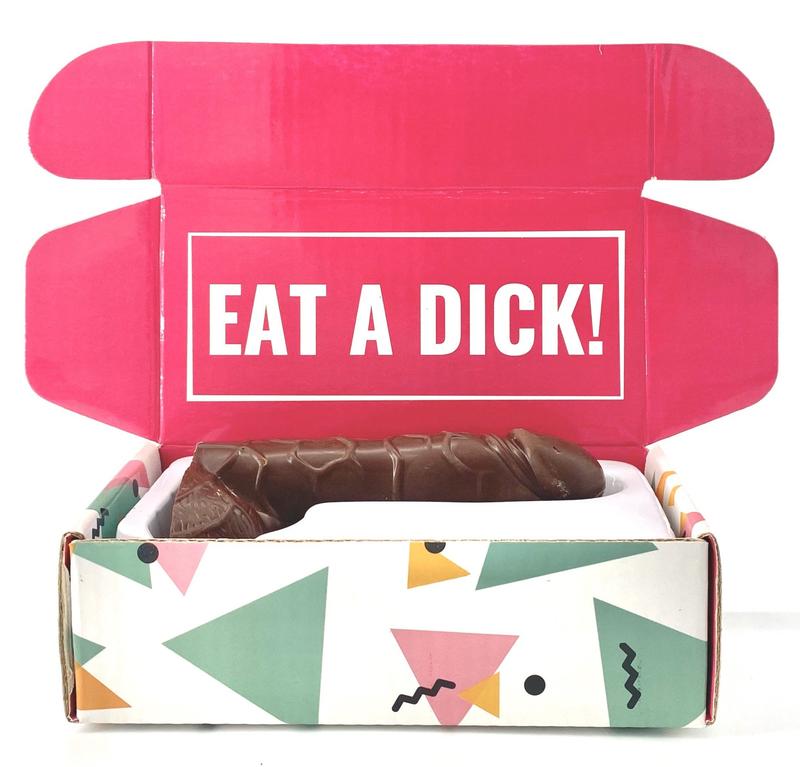 Eat a Chocolate Dick - The Congrats Box - Dicks By Mail - Anonymously mail a bag of dicks