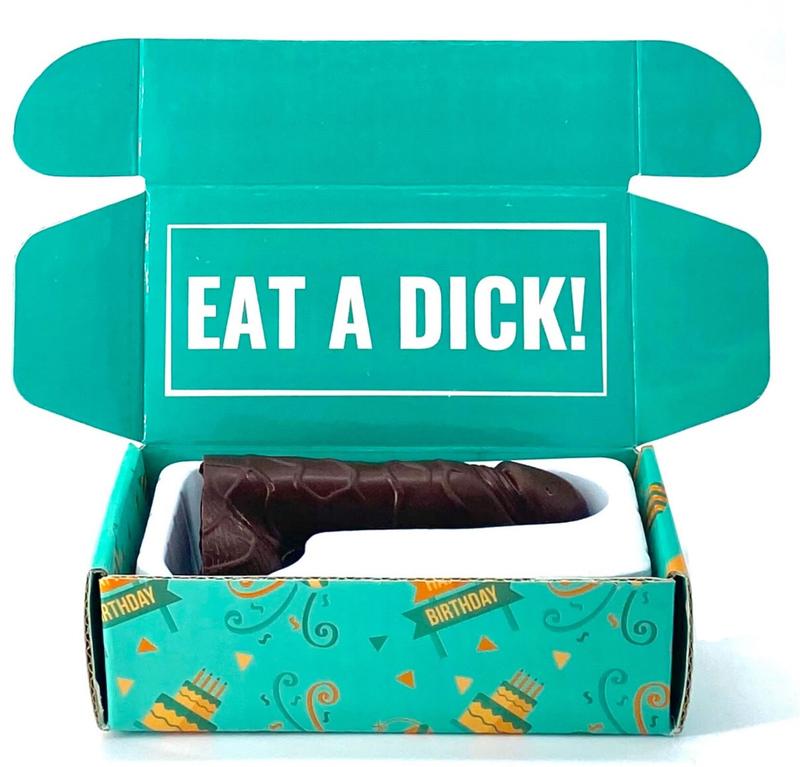 Eat a Chocolate Dick - The Happy Birthday Box - Dicks By Mail - Anonymously mail a bag of dicks