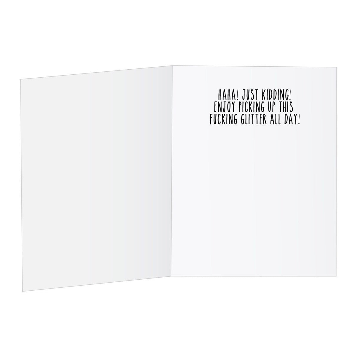 EXPLODING Glitter Bomb Cards! - Dicks By Mail - Anonymously mail a bag of dicks