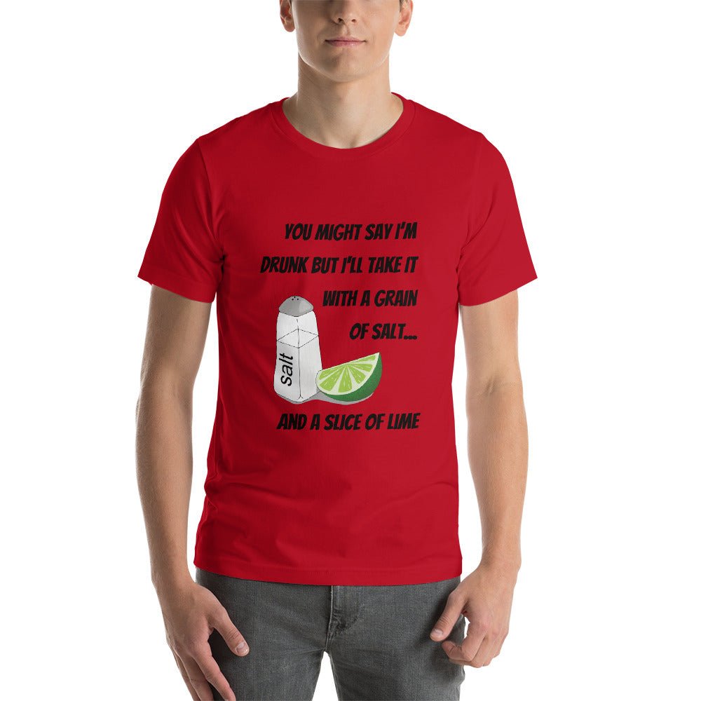 Grain of Salt Short - Sleeve Unisex T-Shirt - Dicks By Mail - Anonymously mail a bag of dicks