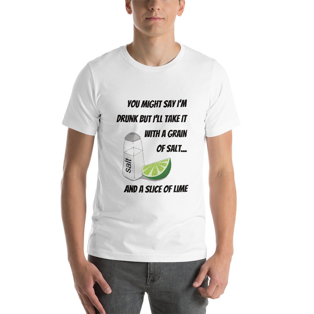 Grain of Salt Short - Sleeve Unisex T-Shirt - Dicks By Mail - Anonymously mail a bag of dicks