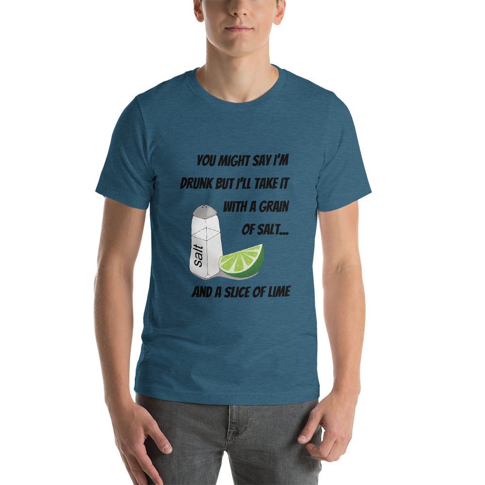 Grain of Salt Short - Sleeve Unisex T-Shirt - Dicks By Mail - Anonymously mail a bag of dicks
