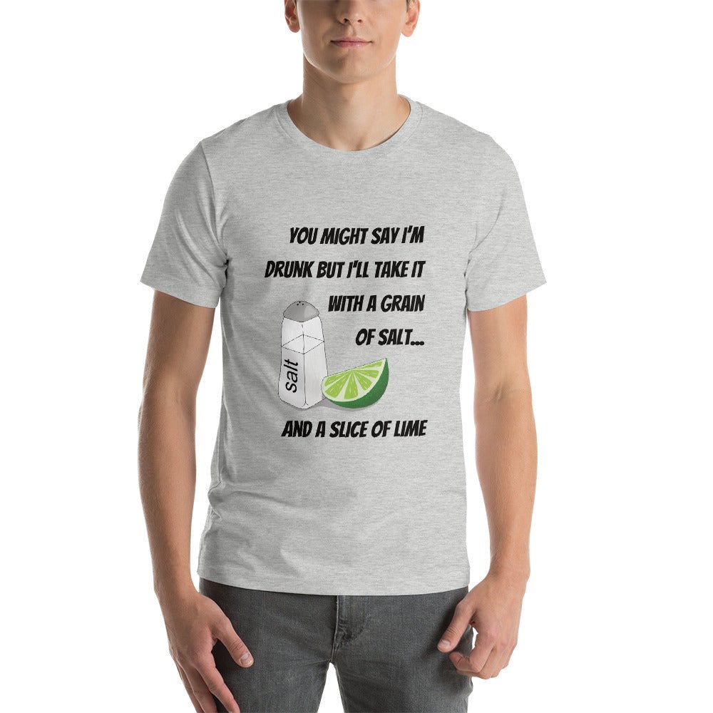Grain of Salt Short - Sleeve Unisex T-Shirt - Dicks By Mail - Anonymously mail a bag of dicks
